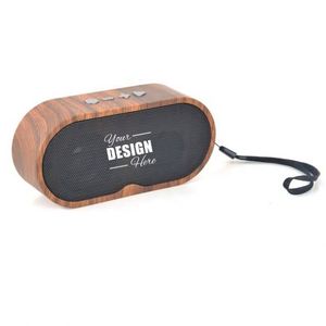 Retro <b>Mini</b> <b>Bluetooth</b> <b>Speaker</b> with Card Slot - Portable, Custom Logo, Ideal for Promotional Gifts and More - Product Image 1