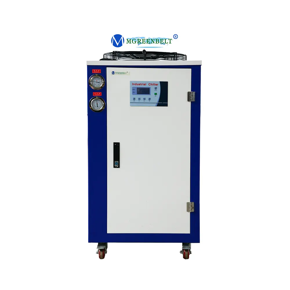 CE Ha Approvato 3HP 8KW 3Ton mini refrigeratore d'acqua piccolo frigorifero di raffreddamento macchina raffreddato Prezzo attrezzature