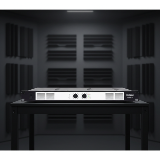 Thinuna IP-2300AP III SC Two-Channel Network Digital Power Amplifier with Fire Alarm Relay & 70V/100V Audio PA Amplifier