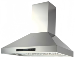 30 Inch 1000m³/hr Electric Commercial Hood, Touch Sensitive Electronic LED Control, 3-Speed in Stainless Steel - Product Image 1