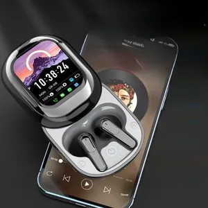 Écouteurs TWS Traduction IA Transfrontalière, Casque Sans Fil Sport <span class=keywords><strong>Bluetooth</strong></span>, Couvercle Coulissant, Conception Tactile Anti-Bruit - Product Image 1