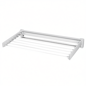 Leifheit Telefix 100 Wall Mounted Dryer White Indoor <b>Drying</b> <b>Rack</b> - Product Image 2