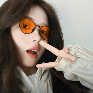 Gafas con bloqueo de luz azul y logotipo personalizado al por mayor 84% 98% 97%, montura negra para mujeres y hombres, gafas de lectura - Product Image 3