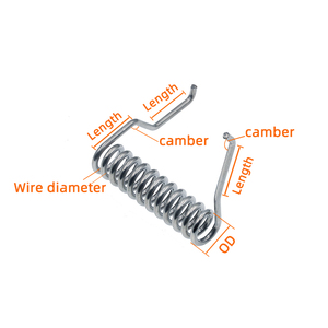 OEM <strong>Springs</strong> Music Wire <strong>Rectangular</strong> Long Coil Nitinol <strong>Compression</strong> Extension <strong>Spring</strong> 0.6mm Spiral Chair Torsion <strong>Springs</strong> - Product Image 3