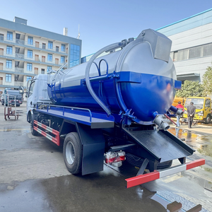 รถบรรทุกดูดสิ่งปฏิกูล 4x2 ราคาโรงงาน รถบรรทุกถังดูดสิ่งปฏิกูลแบบกำหนดเองสำหรับขาย - Product Image 5