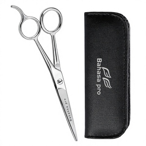 Ciseaux de coiffure à finition mate, ciseaux de coupe de cheveux en acier inoxydable avec repose-doigts, fabricant et fournisseur OEM ODM - Product Image 1