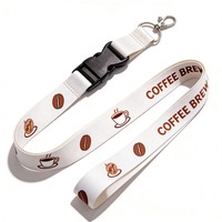 CH Wholesale Sublimation Printing Polyester Lanyards With Logo Custom Certification Keychain OEM ODM ECO Promotion Event Gifts