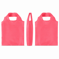 Sac fourre-tout personnalisé pliable en polyester, vente en gros, logo personnalisé, sac de shopping réutilisable écologique, fabricant OEM