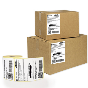 Этикетка с полупокрытием, термоэтикетка 100x150, полупокрытая наклейка для штрих-кода, термостикер, этикетка 100x150 100*150 - Product Image 6