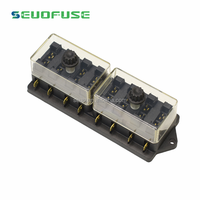 Boîte à fusibles 2/4/6/8/12 voies avec 2/4/6/8/12 fusibles pour circuit standard ATO 12V 24V