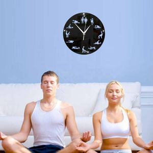 <span class=keywords><strong>Horloge</strong></span> murale moderne silencieuse en forme de cœur, cadeau de mariage, décoration murale pour chambre à coucher, design moderne, position sexuelle, silencieuse - Product Image 2