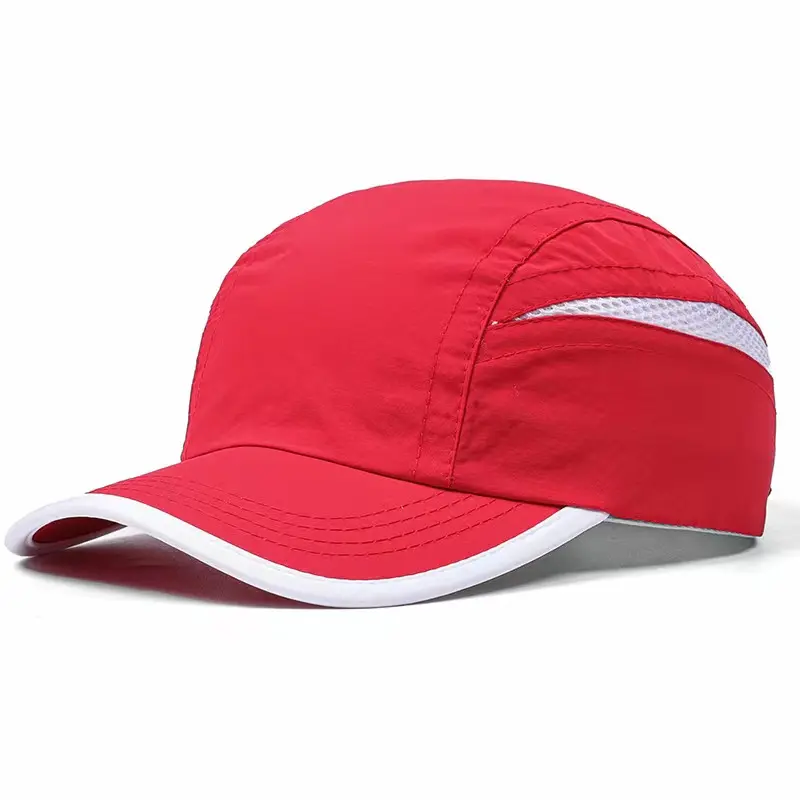 Women's Lightweight Quick Dry Outdoor Sports Baseball Cap Race Day Patches on Running Net Sun Protection Fitness Cap