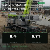 À vendre : Grue hydraulique sur camion d'occasion de 100 tonnes, grue mobile 8x4 avec haute performance de levage