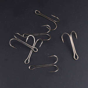 Superiorfishing đôi Móc Câu Cá 8 #-3/0 # cơ thể dài đuôi ếch Móc Câu Cá chống gỉ Chất lượng cao Móc Đôi D801 - Product Image 4