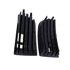 Volkswagen Golf 5 Mk5 Fog Light Bezels Lower Grille <b>ABS</b> Plastic Bumper Fit 2005-2009 - Product Image 2
