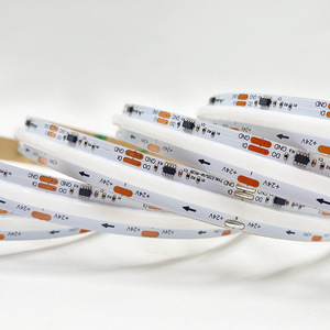ไฟแถบ LED COB RGB แรงดันต่ำ 5V 12V 24V สีสันสวยงาม 100-600 LEDs ความกว้าง 5 มม. 10 มม. แสงไฟสร้างบรรยากาศ - Product Image 6