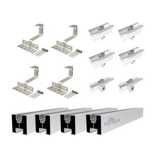 FarSun Pitched <span class=keywords><strong>Rail</strong></span> Accesorio U Rieles de montaje en riel de aluminio - Product Image 1