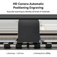 Automatische velinvoer digitale snijmachine 150 vellen 1500mm/s stappenmotor dubbele kop vouw- en snijplotter voor kaarten en labels