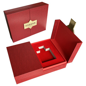 Juego <span class=keywords><strong>de</strong></span> <span class=keywords><strong>Perfume</strong></span> cosmético <span class=keywords><strong>de</strong></span> papel <span class=keywords><strong>de</strong></span> cuero <span class=keywords><strong>de</strong></span> cocodrilo <span class=keywords><strong>de</strong></span> lujo ROGOOD, estuche texturizado rojo exclusivo para estrella <span class=keywords><strong>de</strong></span> cine, alfombra roja, evento P2152 - Product Image 1