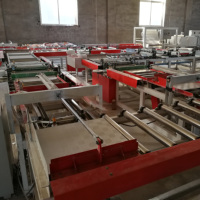 Ligne de production de plaques de plâtre de 12 mm avec face en papier pour plafonds, matériaux de construction en gypse, machine de fabrication