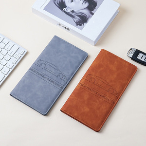Cartera Portadocumentos Unisex <span class=keywords><strong>de</strong></span> Cuero PU, Funda para Licencia <span class=keywords><strong>de</strong></span> Conducir, Porta Tarjetas <span class=keywords><strong>de</strong></span> Registro y Seguro <span class=keywords><strong>de</strong></span> Vehículo - Product Image 3