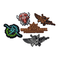 Étiquette en caoutchouc PVC 2D 3D personnalisée, patch en silicone souple, thermocollant, avec fermeture auto-agrippante pour vêtements - pour chapeau avec des formes de cœur et de fleurs