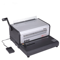 EB-30 hohe Qualität Gummiring Binde maschine 21 Löcher Kamm Buch Binde maschine für Büro