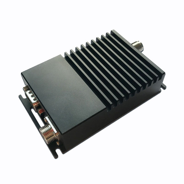 5W Adjustable UHF/VHF Radio Modem 150Mhz 433Mhz Frequency Transmitter Receiver DC 12V Industrial Use 8-10km Line Sight