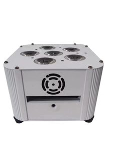 Projecteur LED sans fil <span class=keywords><strong>SFR</strong></span> Wifi avec batterie 6x18W RGBWAUV DMX512, contrôle par téléphone, indice de protection IP33, en alliage d'aluminium - Product Image 4