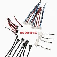 Assemblage de faisceau de câbles personnalisé avec connecteur HRS, ultra-fin, résistant à la flexion, micro-flexible, câblage interne pour écouteurs OEM