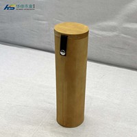 Tube de bouteille de vin Cadeau placage de bouleau écorce molle Boîte d'emballage cylindrique en bois cylindrique Boîte à vin cylindrique en bois massif