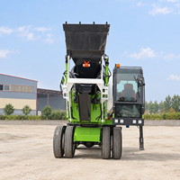 Promotion : Camion malaxeur à béton 4x4 auto-chargeur 0,6-6,5 m³ multifonctionnel mobile