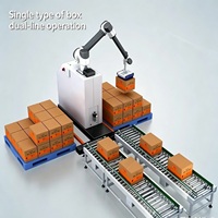 Robot de palettisation collaboratif / Palettiseur collaboratif pour cartons, canettes, aliments, bras à 6 axes, haute précision, multifonctionnel