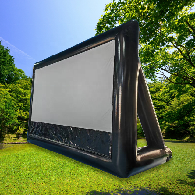 Giant Customized Outdoor Yacht Commercial Blow up Inflatable Air Cinema Screen Portable Inflatable Projector Screen