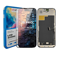 Écrans LCD pour téléphones mobiles, écran de téléphone Incell, assemblage tactile d'affichage mobile, remplacement pour iPhone 15 Pro 6,1 pouces