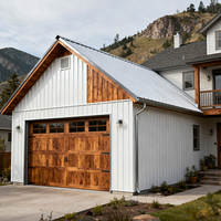 Bâtiment de garage à structure en acier préfabriquée sur mesure