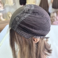 Expédition Rapide – Perruque Bob en Dentelle Transparente, Styles Populaires pour Salons de Coiffure, 100% Cheveux Humains Vierges, Racines Foncées, Respirante et Réaliste