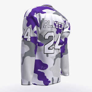 เสื้อยืดเสื้อแจ็คเก็ตมีฮู้ดสำหรับเล่นกีฬาฮ็อกกี้น้ำแข็ง - Product Image 3