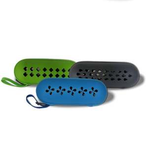 Portable PU Waterproof EVA <b>Towel</b> <b>Box</b> With Plastic Handle Free Factory Sample for Hotel Travel <b>Towel</b> <b>Storage</b> Case - Product Image 2