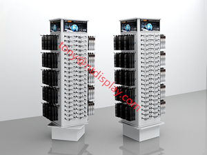 4 bên xoay dao hiển thị kính mắt kính mát hiển thị Giá cửa hàng quang học Kính mắt hiển thị đứng - Product Image 4