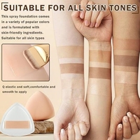 Fond de Teint Liquide Minéral Léger Hydratant et Imperméable pour Peaux Foncées – Idéal Maquillage Professionnel et Débutants