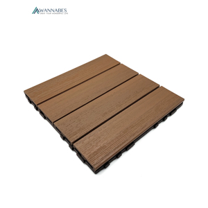 Hiện đại ngoài trời Composite boong gạch tùy chỉnh DIY lồng vào nhau thiết kế cho sân sau Patio sàn gỗ sàn sản phẩm - Product Image 2