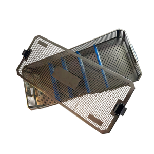 FY Manuel Laparoskopik Sterilizasyon Kutusu Tepsisi Alüminyum Alaşım ve Paslanmaz Çelik Cerrahi <span class=keywords><strong>Kit</strong></span> Sınıf I ISO9001:2015 Sertifikalı CE - Product Image 6