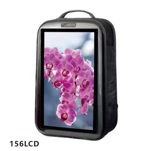 จอ LCD พกพาขนาด 15.6 นิ้ว ทนทาน อัตราส่วนภาพ 16:9 สำหรับการศึกษา  จอแสดงผลวิดีโอแบบชาร์จไฟได้สำหรับโปรโมชั่นกลางแจ้ง - Product Image 1