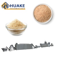Ligne de production automatique de poudre de pain panko, extrudeuse à double vis pour la transformation de la poudre de pain croustillante