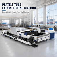 Machine de découpe laser fibre tout-en-un pour tôles et tubes, idéale pour les fabricants, principalement pour la découpe de tôles avec utilisation occasionnelle de tubes