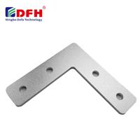 Connecteur de profil en forme de L Support d'angle plat personnalisé Plaque de connexion universelle