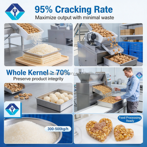 Nouvelle machine à fabriquer des bonbons en flocons de neige et du nougat en acier inoxydable pour les usines - Product Image 3