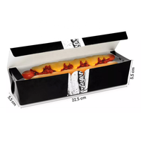 Emballage personnalisé Matériaux recyclés Biodégradables Papier kraft de qualité alimentaire Boîtes rigides Fermeture magnétique pour boîte à lunch pour hamburger