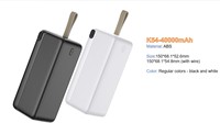 Banco de Energía Portátil de Gran Capacidad 10000-80000mAh, Color Personalizado, Carga Rápida, Pantalla Digital, Cable Opcional OEM ODM